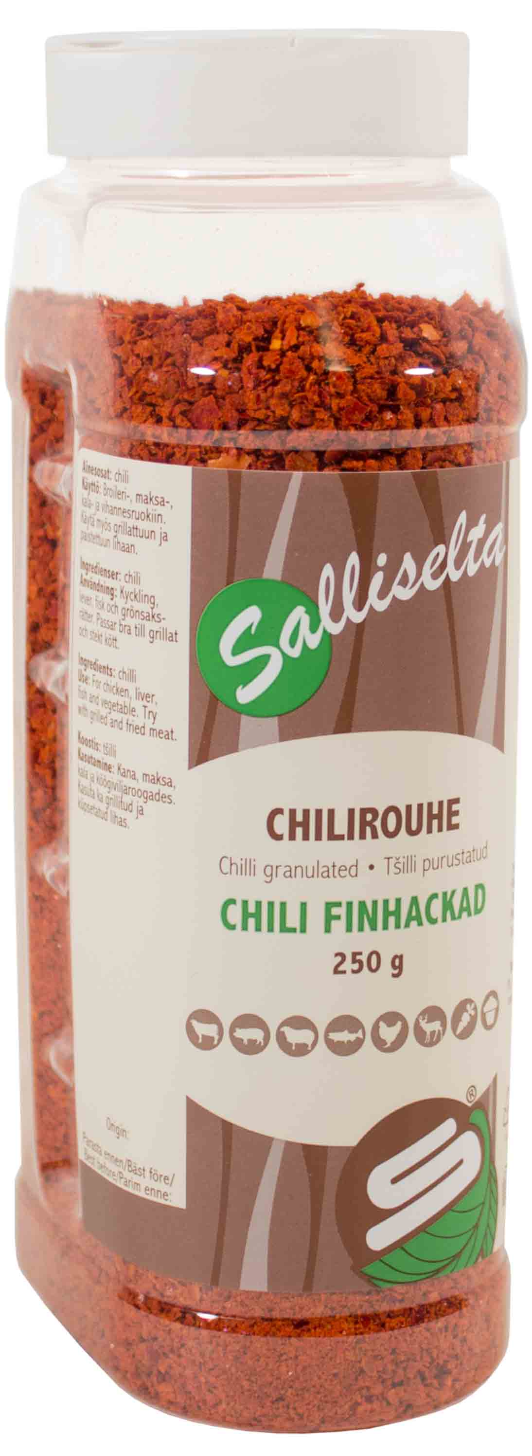 Chili finhackad 250 g